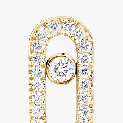 [CiCi]Move Uno Diamond Earrings