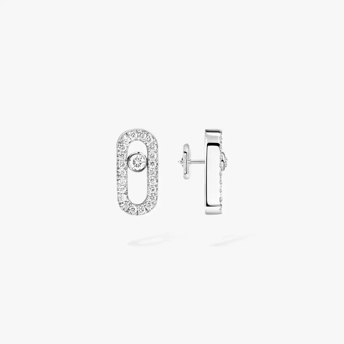 [CiCi]Move Uno Diamond Earrings