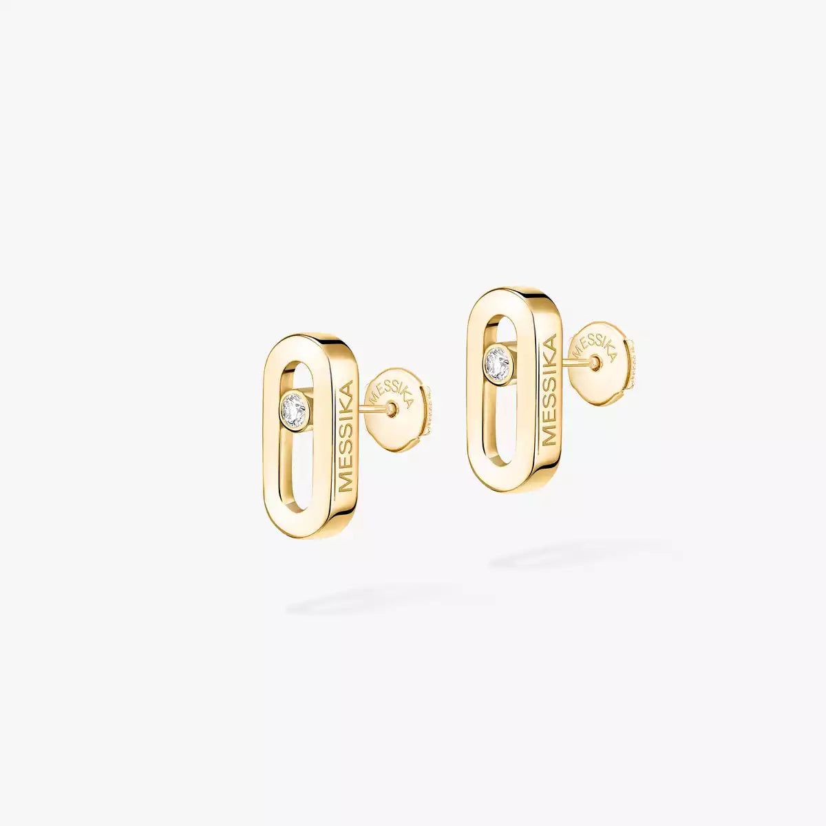 [CiCi]Move Uno Diamond Stud Earrings