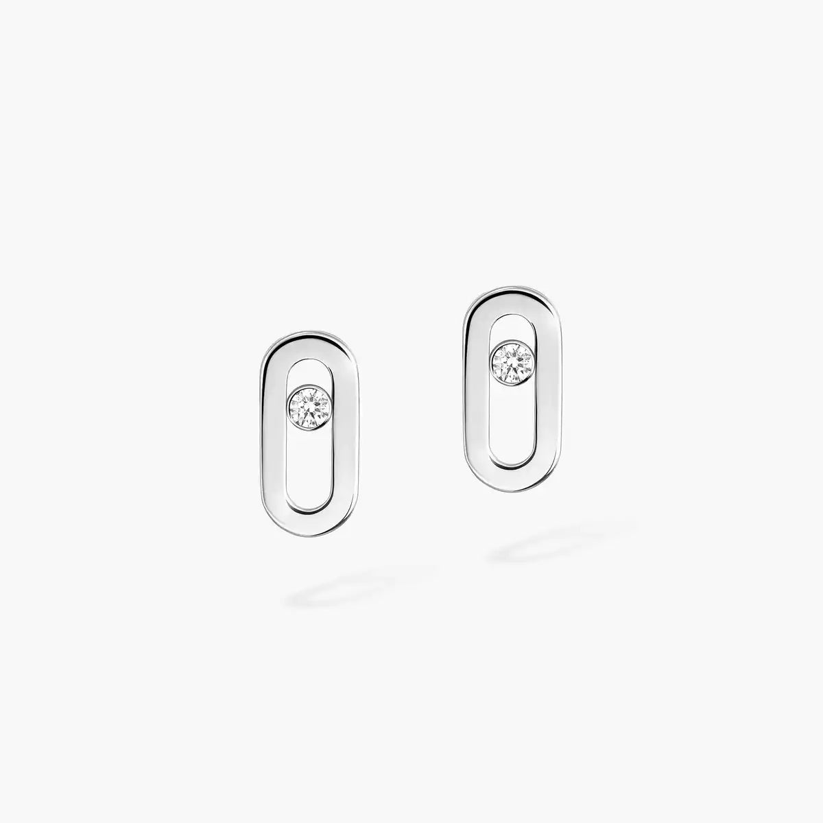 [CiCi]Move Uno Diamond Stud Earrings