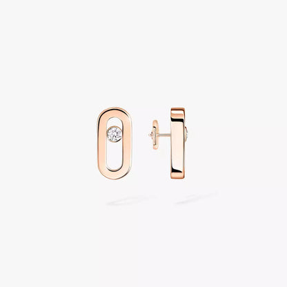 [CiCi]Move Uno Diamond Stud Earrings
