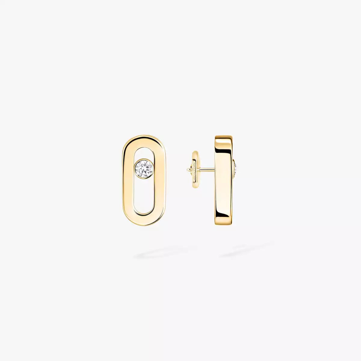 [CiCi]Move Uno Diamond Stud Earrings