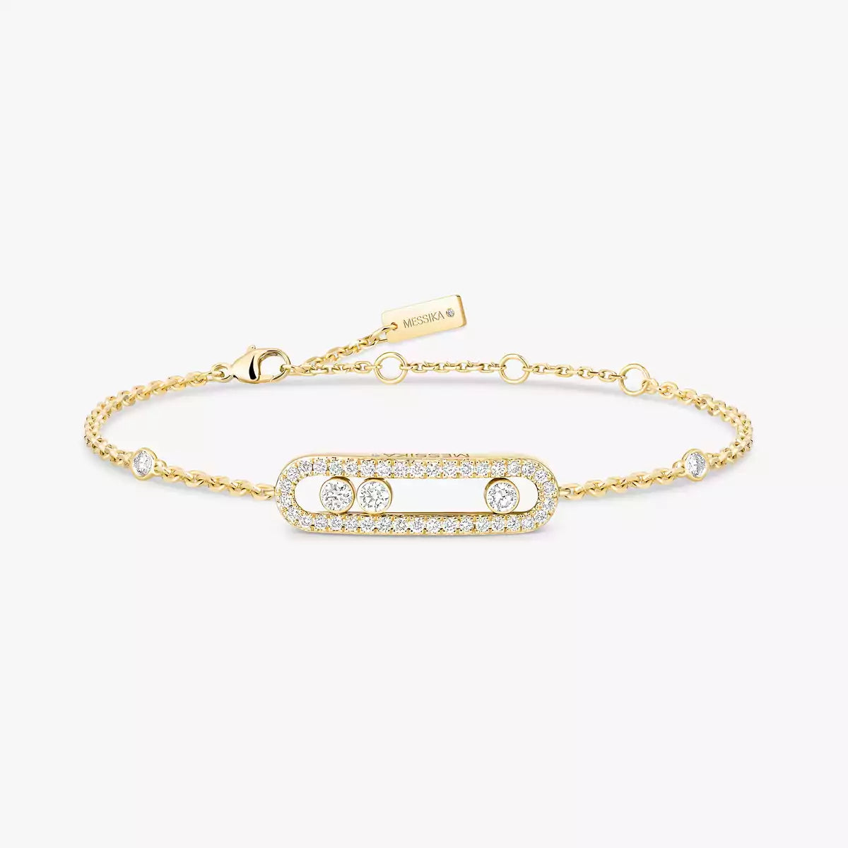 [CiCi]Pavé Baby Move Diamond Bracelet