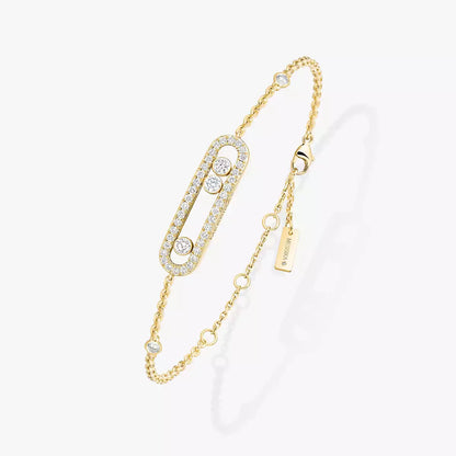 [CiCi]Pavé Baby Move Diamond Bracelet