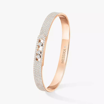[CiCi]Move Noa Full Pavé Diamond Bangle Bracelet