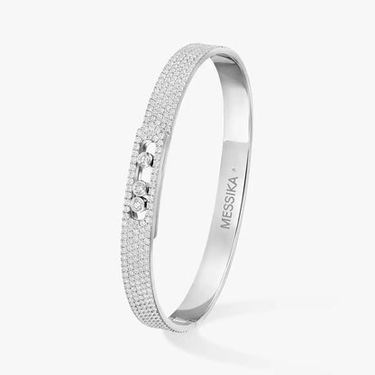 [CiCi]Move Noa Full Pavé Diamond Bangle Bracelet