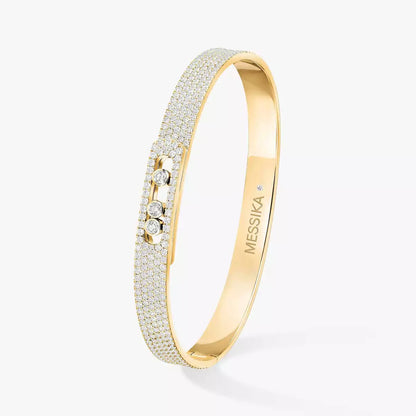 [CiCi]Move Noa Full Pavé Diamond Bangle Bracelet