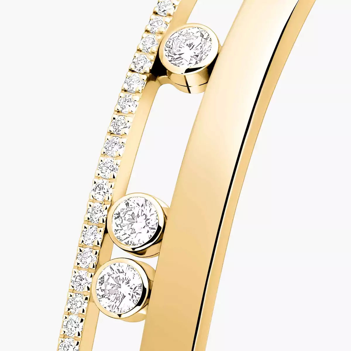 [CiCi]Move Romane Diamond Bangle Bracelet
