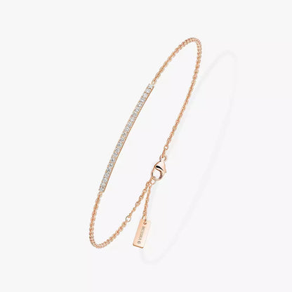 [CiCi]Diamond Thin Bangle 0.15ct My Twin Toi & Moi