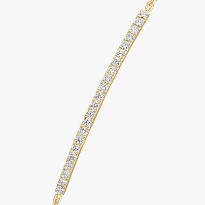 [CiCi]Diamond Thin Bangle 0.15ct My Twin Toi & Moi