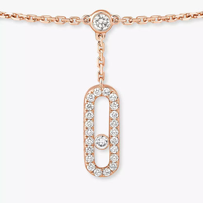 [CiCi] Move Uno pavé ankle bracelet