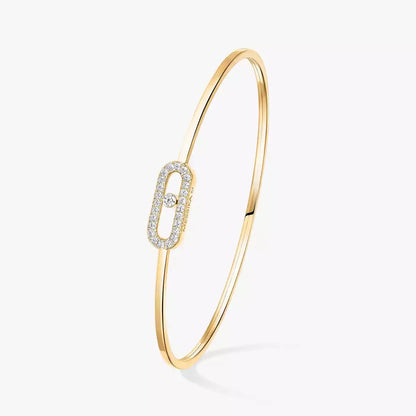 [CiCi]Move Uno pavé flex bangle medium