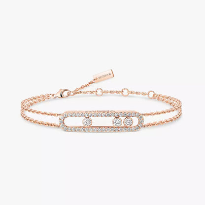 [CiCi] Move Classique pavé bracelet