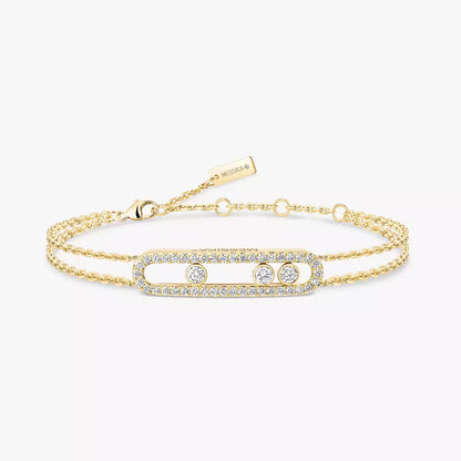 [CiCi] Move Classique pavé bracelet