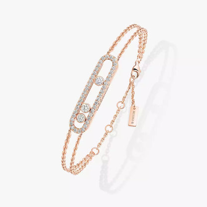 [CiCi] Move Classique pavé bracelet