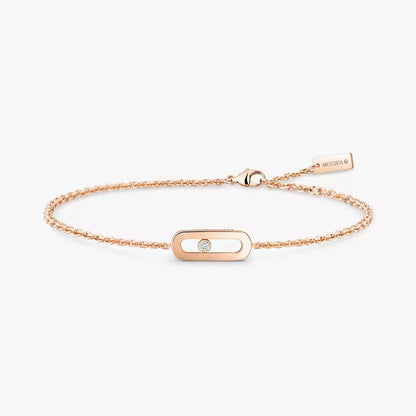 [CiCi]Move Uno Diamond Bracelet