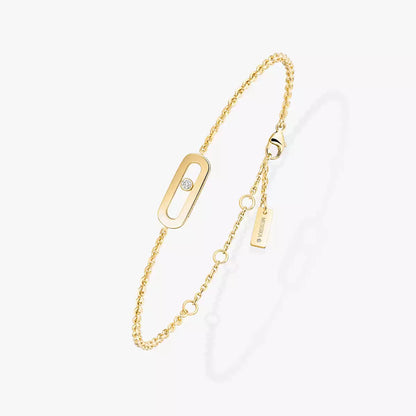[CiCi]Move Uno Diamond Bracelet