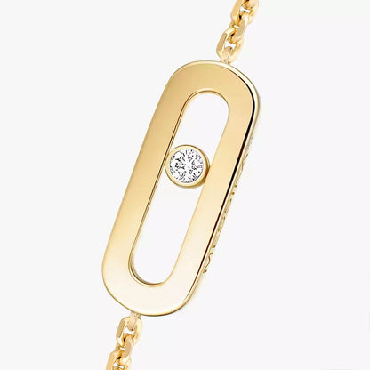 [CiCi]Move Uno Diamond Bracelet