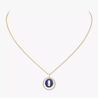 [CiCi]Lucky Move Diamond Necklace in Rose Gold and White Mother-of-Pearl