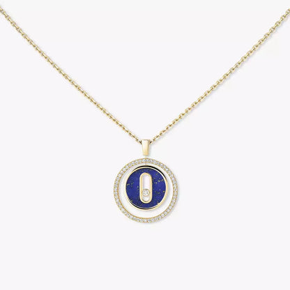 [CiCi]Lucky Move Diamond Necklace in Rose Gold and White Mother-of-Pearl