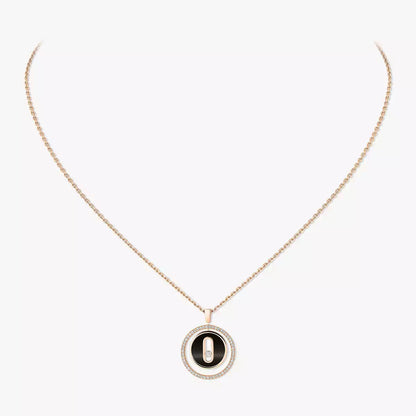 [CiCi]Lucky Move Diamond Necklace in Rose Gold and White Mother-of-Pearl