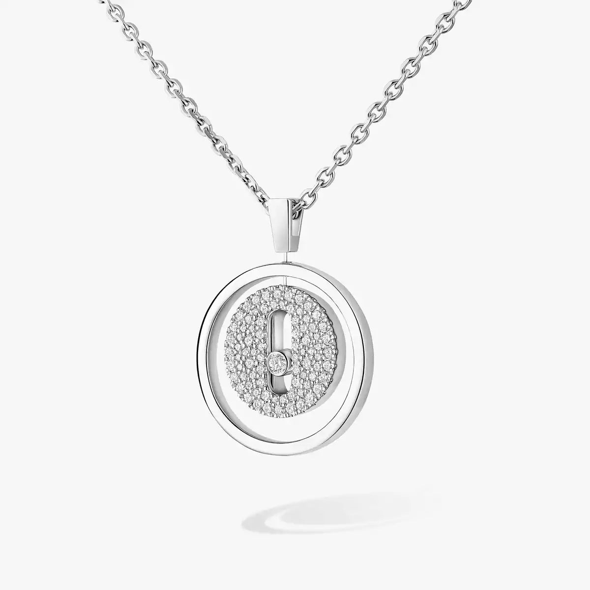 [CiCi] Lucky Move Diamond Necklace