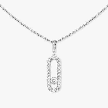 [CiCi]Move Uno Diamond Necklace in Rose Gold