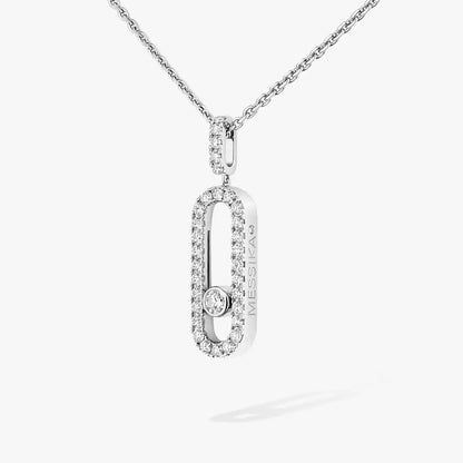[CiCi]Move Uno Diamond Necklace in Rose Gold