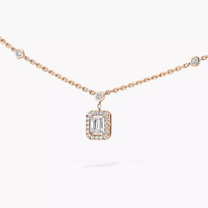 [CiCi]My Twin Diamond Necklace in Silver