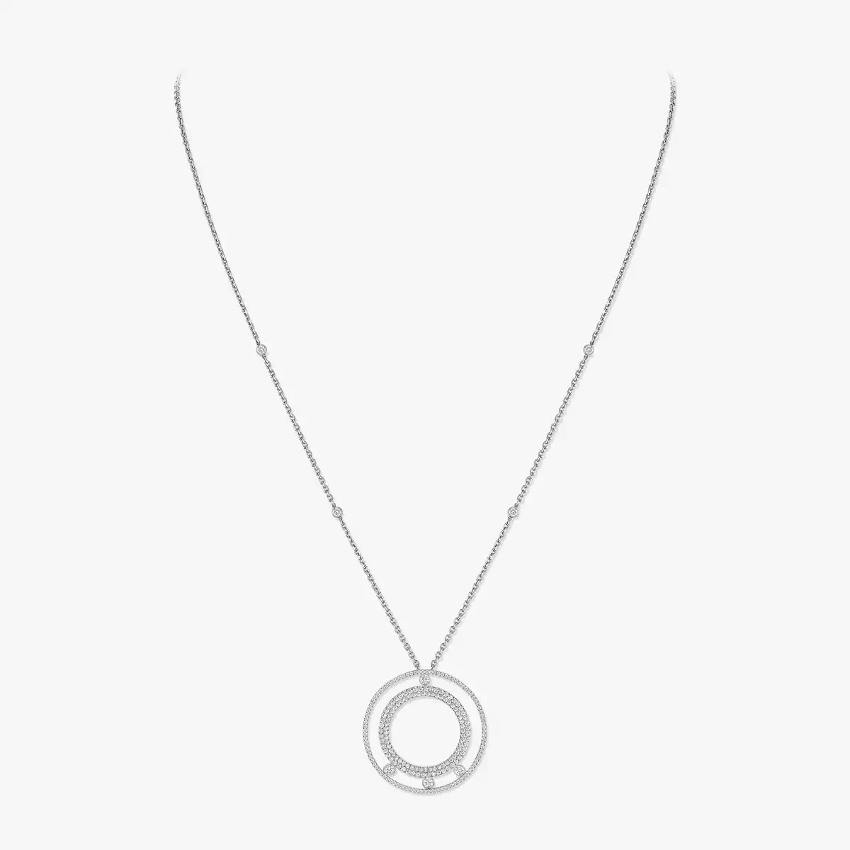 [CiCi]Move Romane Long Pave_-Set Diamond Necklace