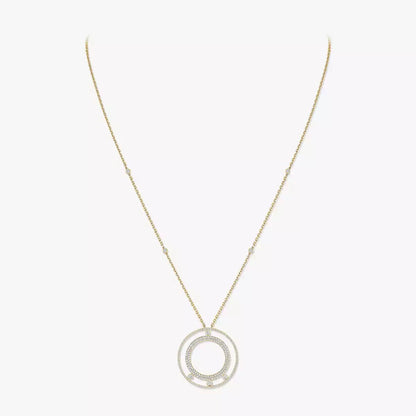 [CiCi]Move Romane Long Pave_-Set Diamond Necklace