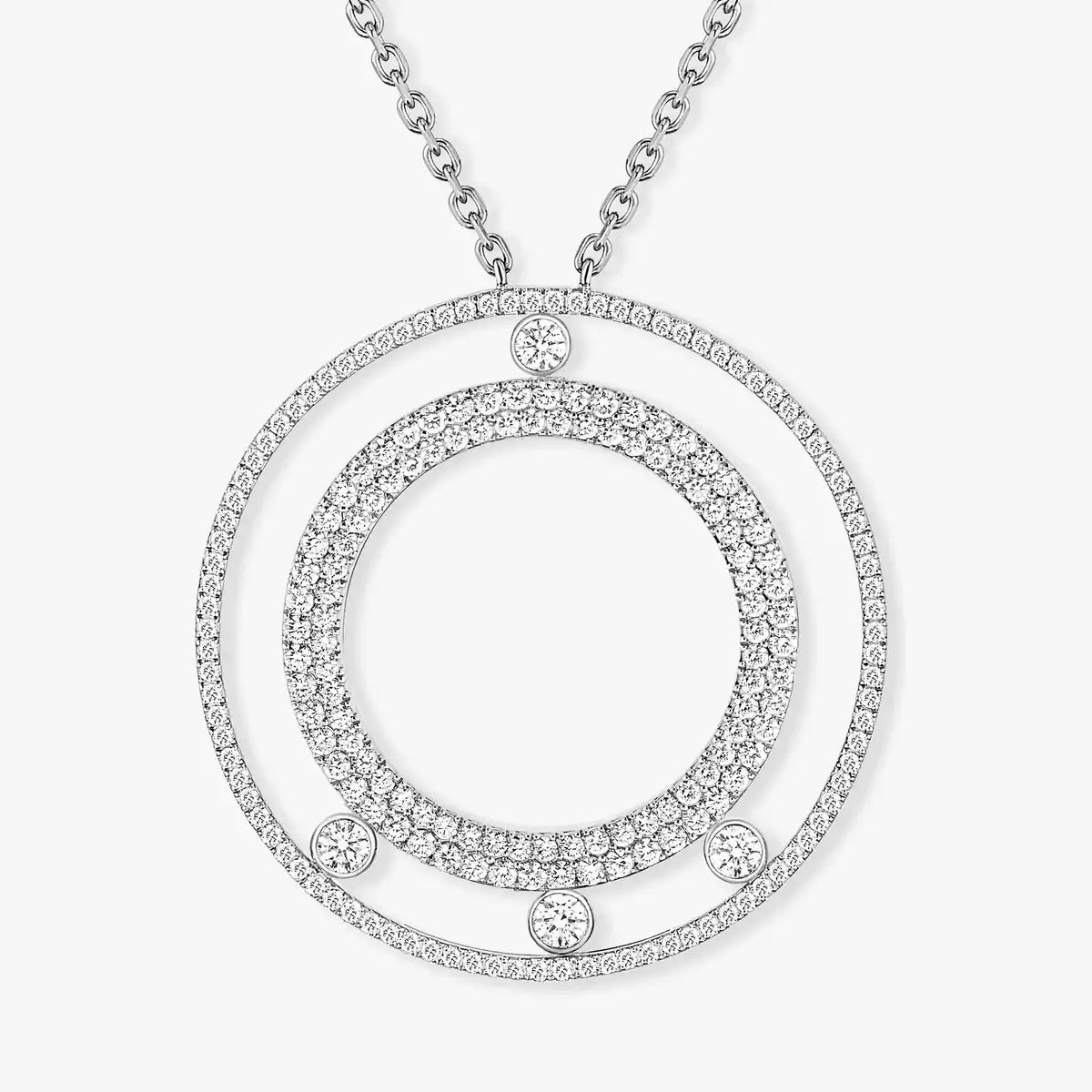 [CiCi]Move Romane Long Pave_-Set Diamond Necklace