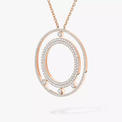 [CiCi]Move Romane Long Pave_-Set Diamond Necklace