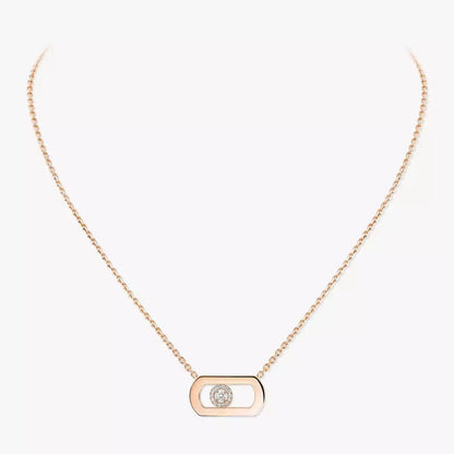 [CiCi]So Move Diamond Necklace in Gold