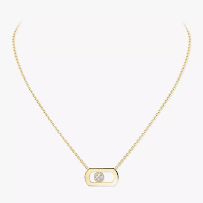 [CiCi]So Move Diamond Necklace in Gold