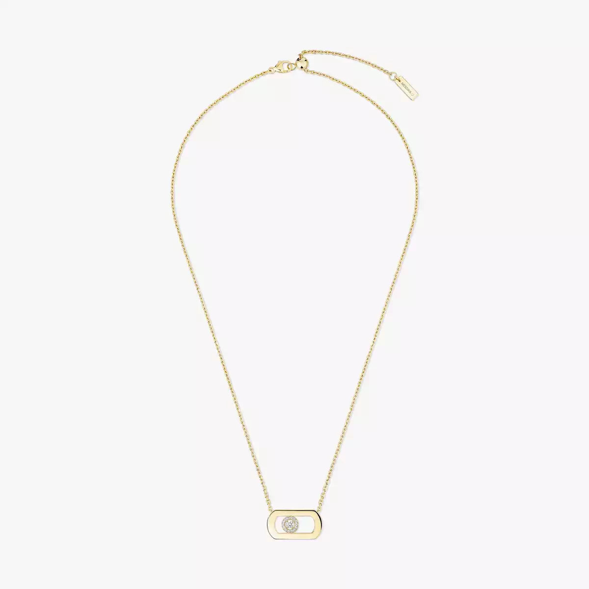 [CiCi]So Move Diamond Necklace in Gold
