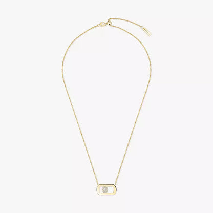 [CiCi]So Move Diamond Necklace in Gold