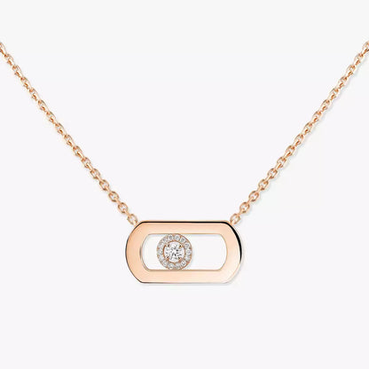 [CiCi]So Move Diamond Necklace in Gold