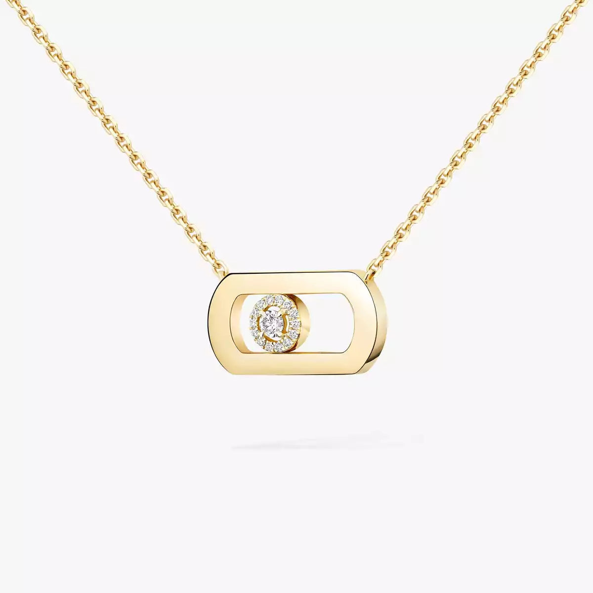 [CiCi]So Move Diamond Necklace in Gold