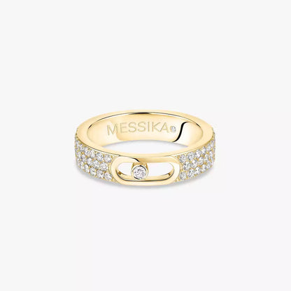 [CiCi]Move Joaillerie Pave_ Diamond Wedding Ring