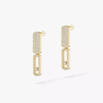 [CiCi]Imperial Move SM Diamond Earrings