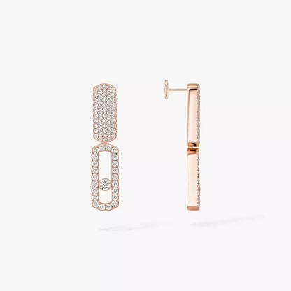 [CiCi]Imperial Move SM Diamond Earrings