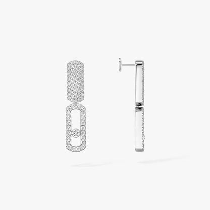 [CiCi]Imperial Move SM Diamond Earrings