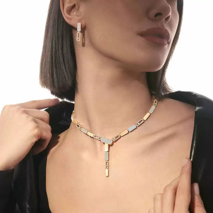 [CiCi]Imperial Move SM Diamond Earrings