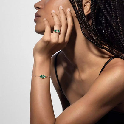 [CiCi]Lucky Eye Diamond Bracelet
