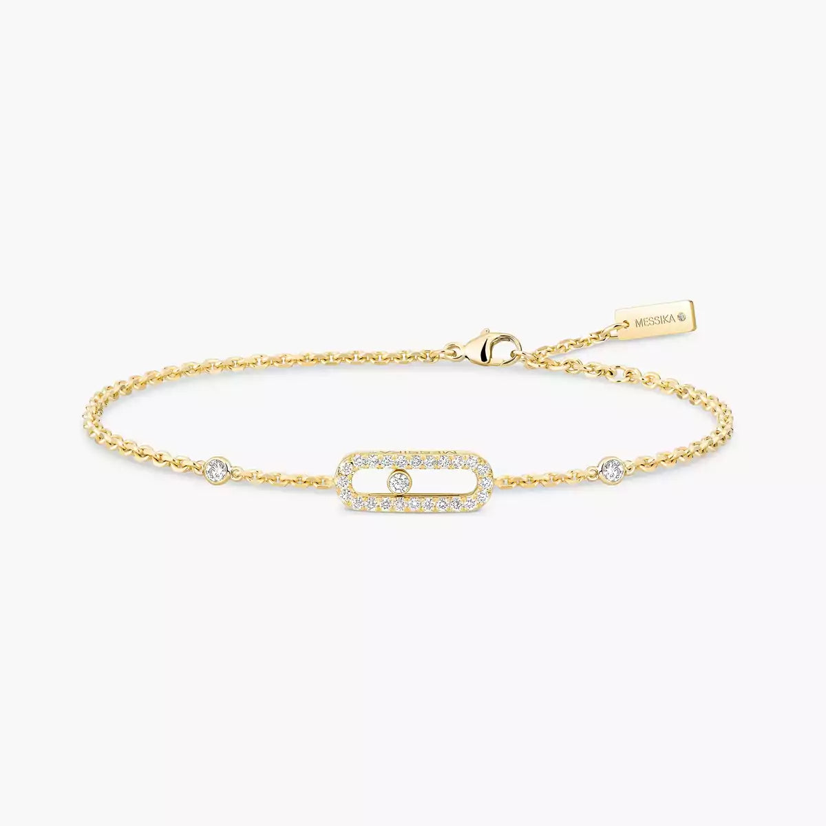 [CiCi]Move Uno Diamond Bracelet