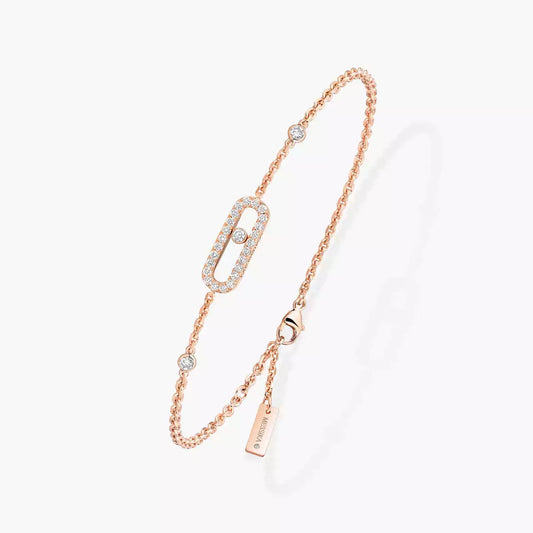 [CiCi]Move Uno Diamond Bracelet