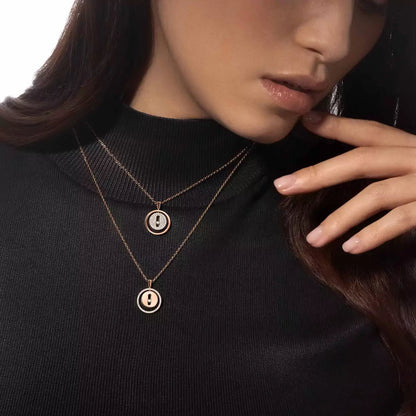 [CiCi] Lucky Move Diamond Necklace