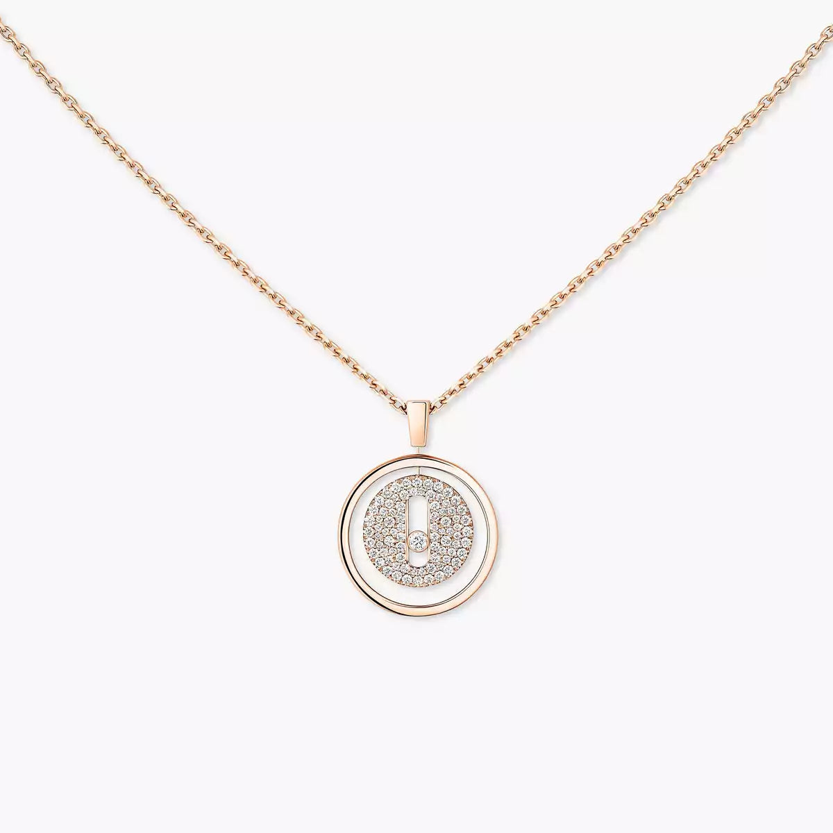 [CiCi] Lucky Move Diamond Necklace