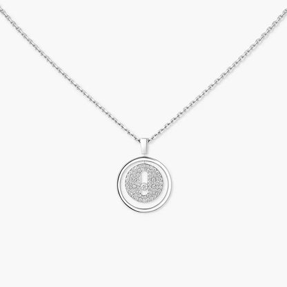 [CiCi] Lucky Move Diamond Necklace